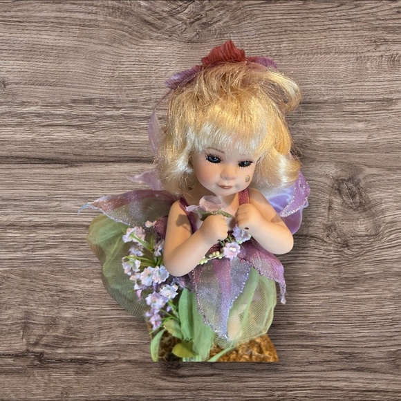 Porcelain Fairy Dolls Lot of 3 - Picture 4 of 10